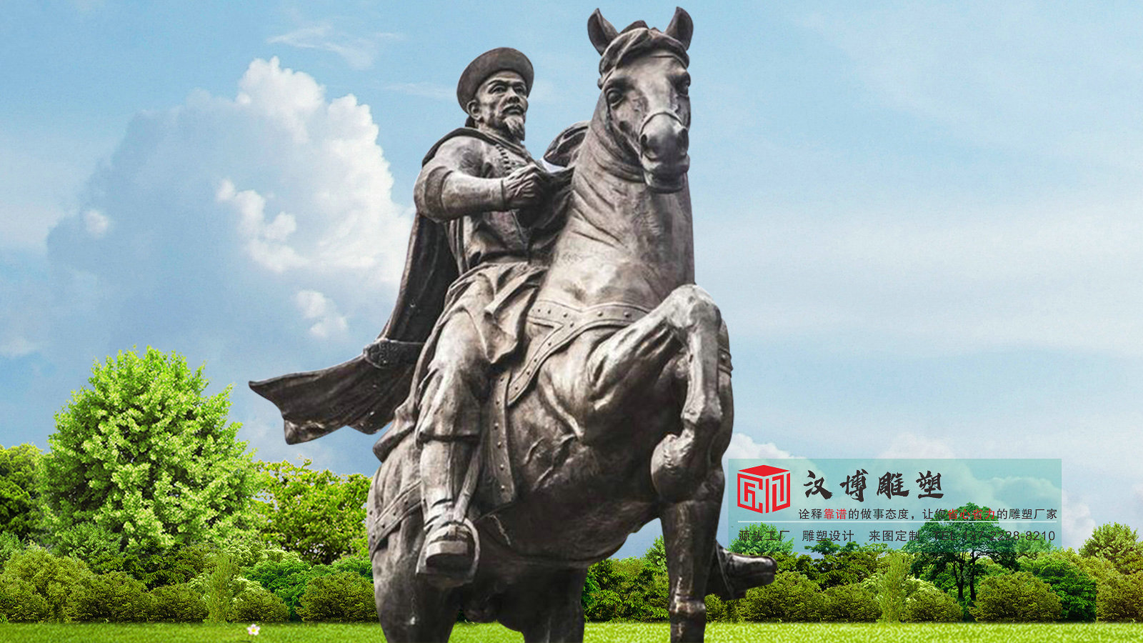 铸铜西方骑马武士雕塑,景区公园小区景观小品,黄铜雕塑厂家定制