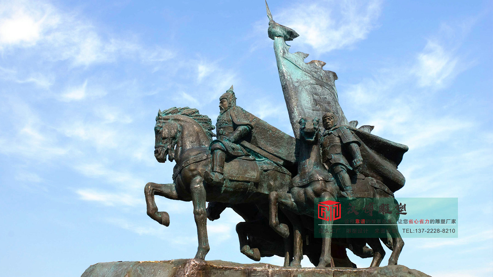 铸铜古代马车雕塑,户外景区公园景观,黄铜雕塑厂家定制