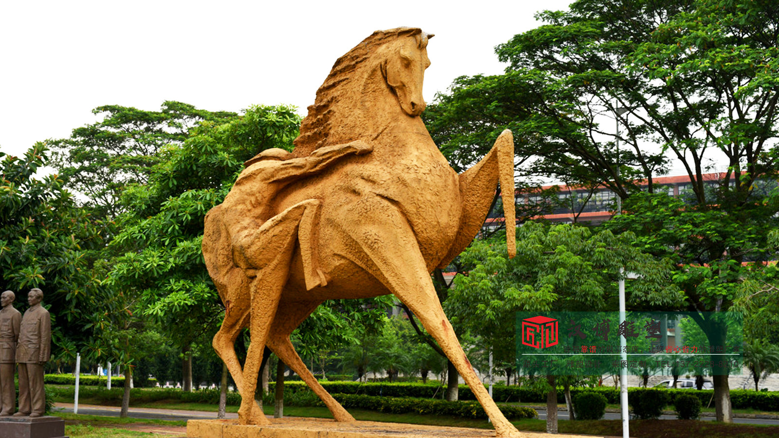 大型石雕定制骑马雕塑,大型石雕定制抽象雕塑,大型石雕街边雕塑摆件