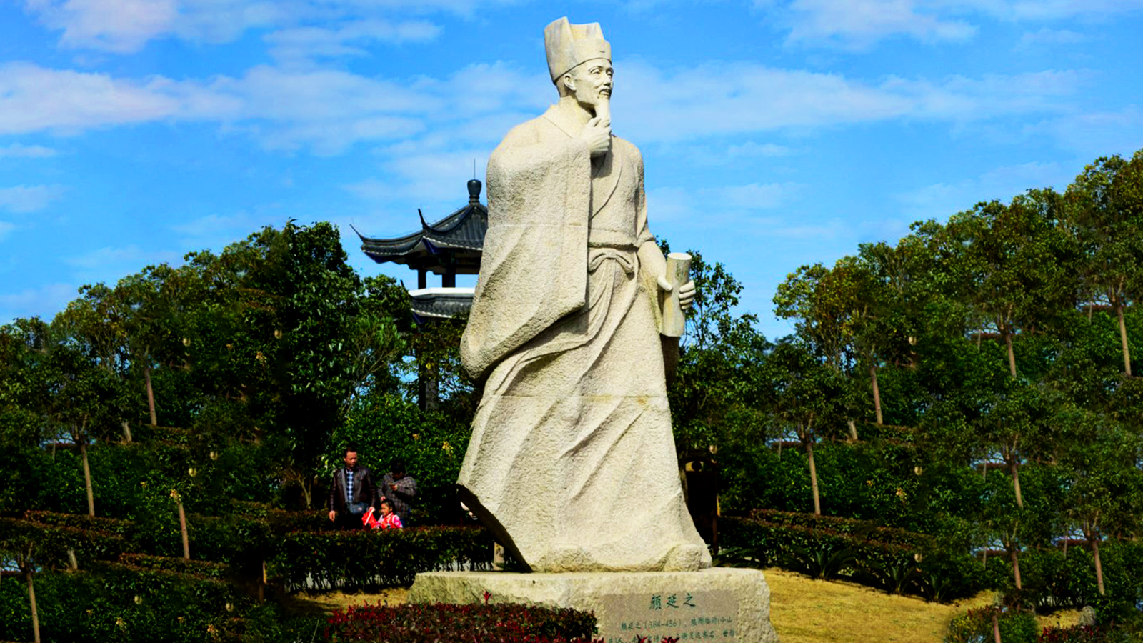 古代名人石雕雕塑,大型石雕厂家,景区汉白玉石雕源头