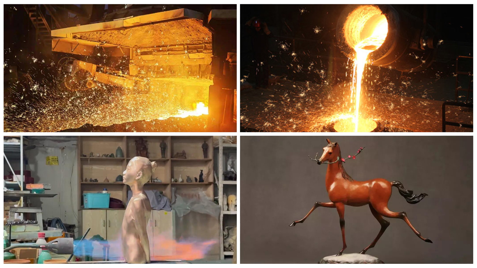 玻璃钢欧式马车雕塑,户外酒店门口景观,仿铜马雕塑厂家定制